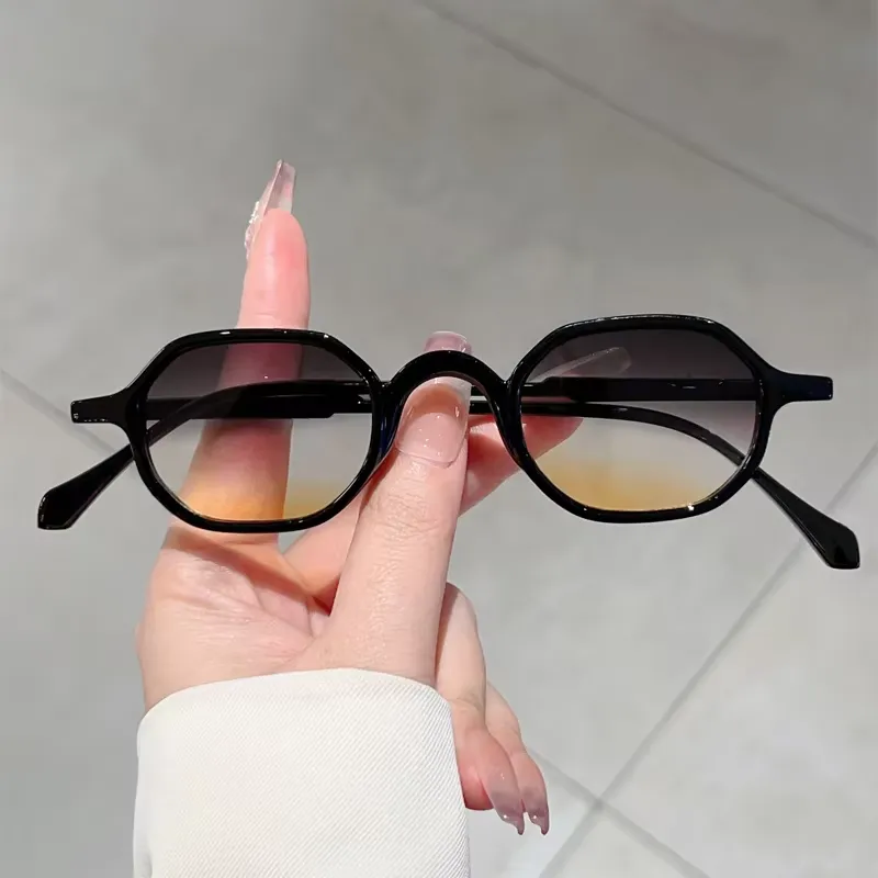 Vintage Fashion Style Men - KAMMPT Vintage Oval Sunglasses Men Fashion