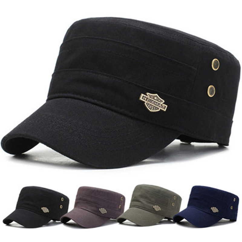 Vintage Fashion Hats - Men Cap Summer Autumn Casual Cadet