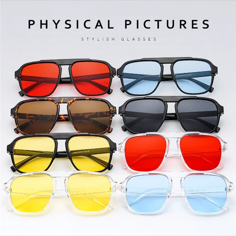 New Oversized Frame Sunglasses - Vintage Outdoor Fashion recensie en prijs