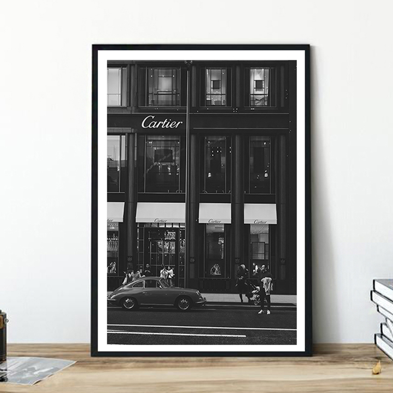 European Street Canvas Paintin - Vintage Fashion Sketches recensie en prijs
