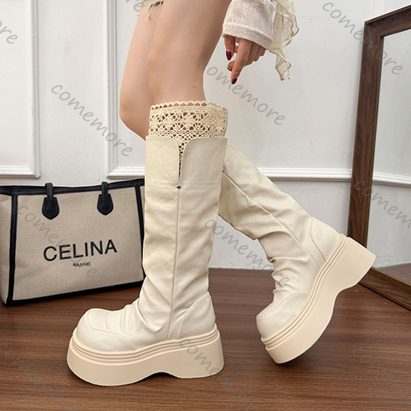 Comemore Gothic Lace Platform  - Vintage Fashion Heels recensie en prijs