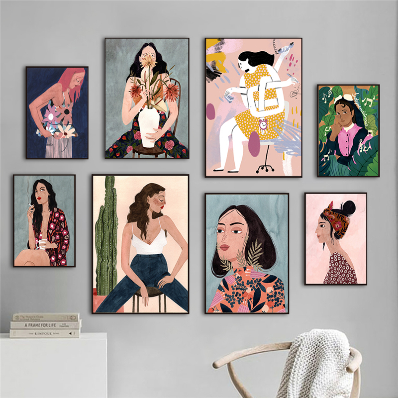 Vintage Fashion Abstract Wall  - Vintage Fashion Prints For Wall recensie en prijs