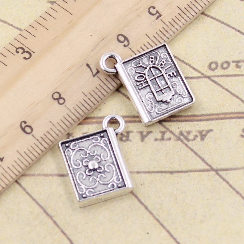 10pcs Charms book holy bible 1 - Vintage Fashion Coloring Book recensie en prijs