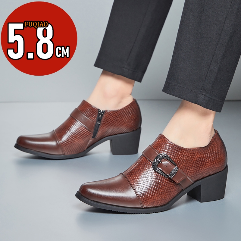 Vintage Style Men's High Heel  - Vintage Fashion Style Men recensie en prijs