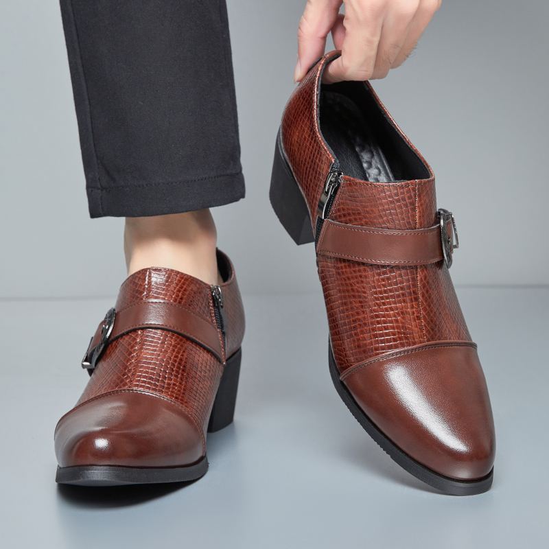 Vintage Style Men's High Heel  - Vintage Fashion Style Men recensie en prijs