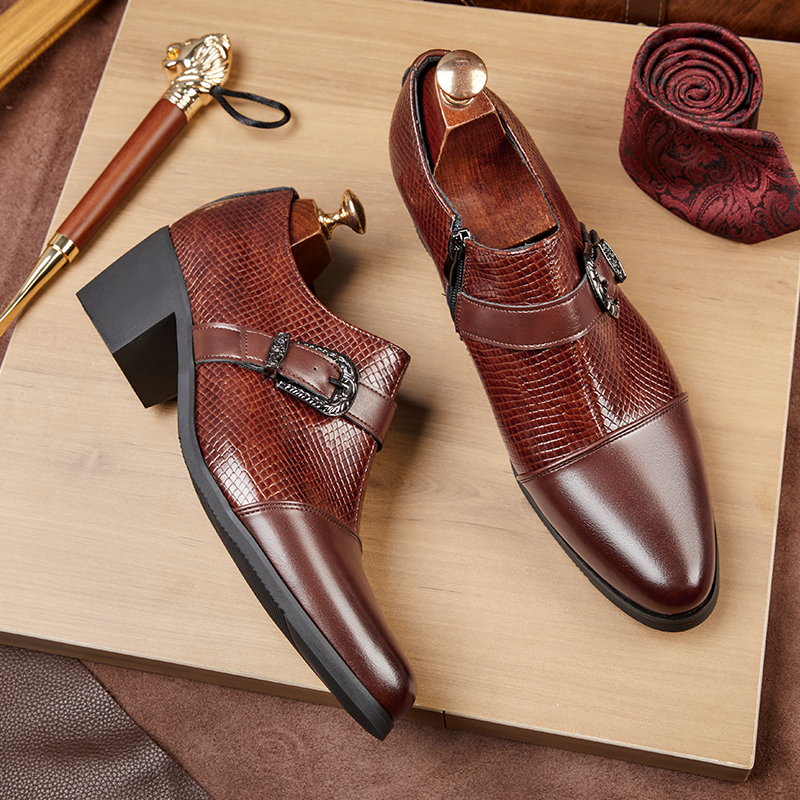 Vintage Style Men's High Heel  - Vintage Fashion Style Men recensie en prijs