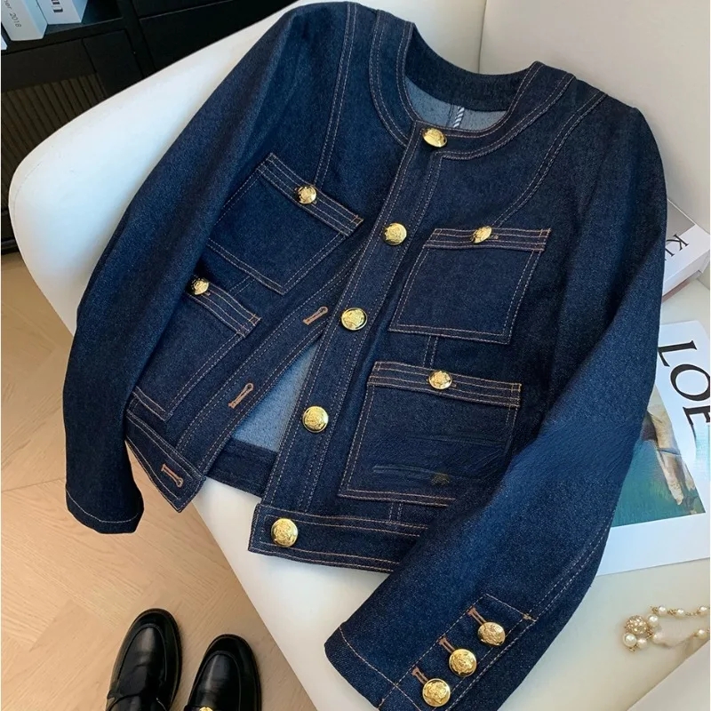 Korea Style Casual Denim Coat  - Vintage Fashion Korea recensie en prijs