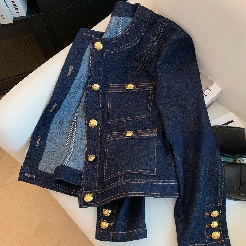 Korea Style Casual Denim Coat  - Vintage Fashion Korea recensie en prijs
