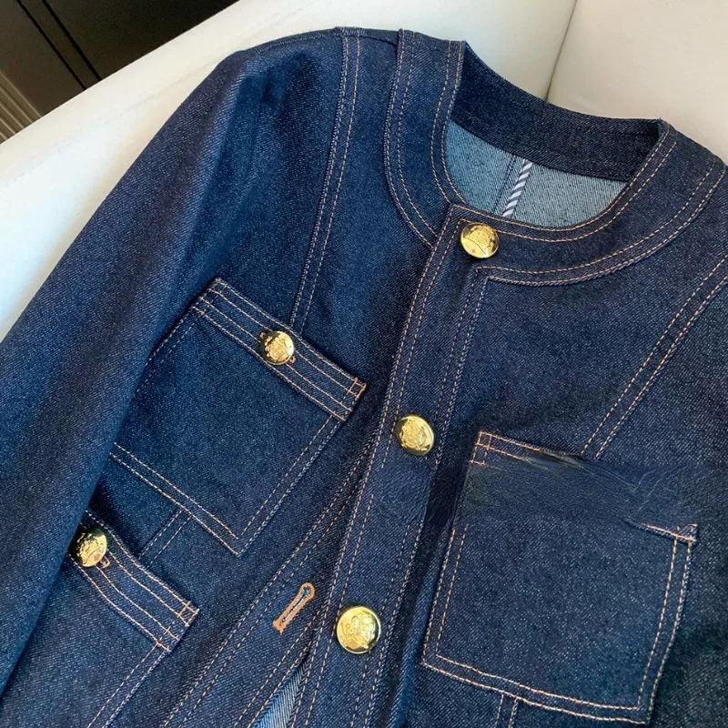 Korea Style Casual Denim Coat  - Vintage Fashion Korea recensie en prijs