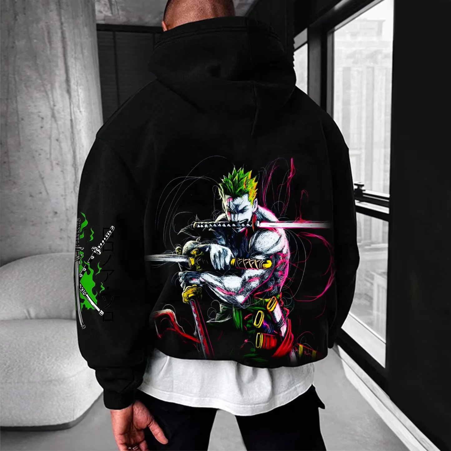 Anime One Piece Zoro Vintage O - Vintage Fashion In Japan recensie en prijs