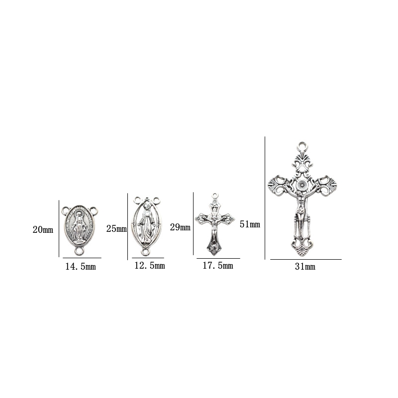 12pcs Center Miraculous Medal  - Vintage Fashion Nz recensie en prijs