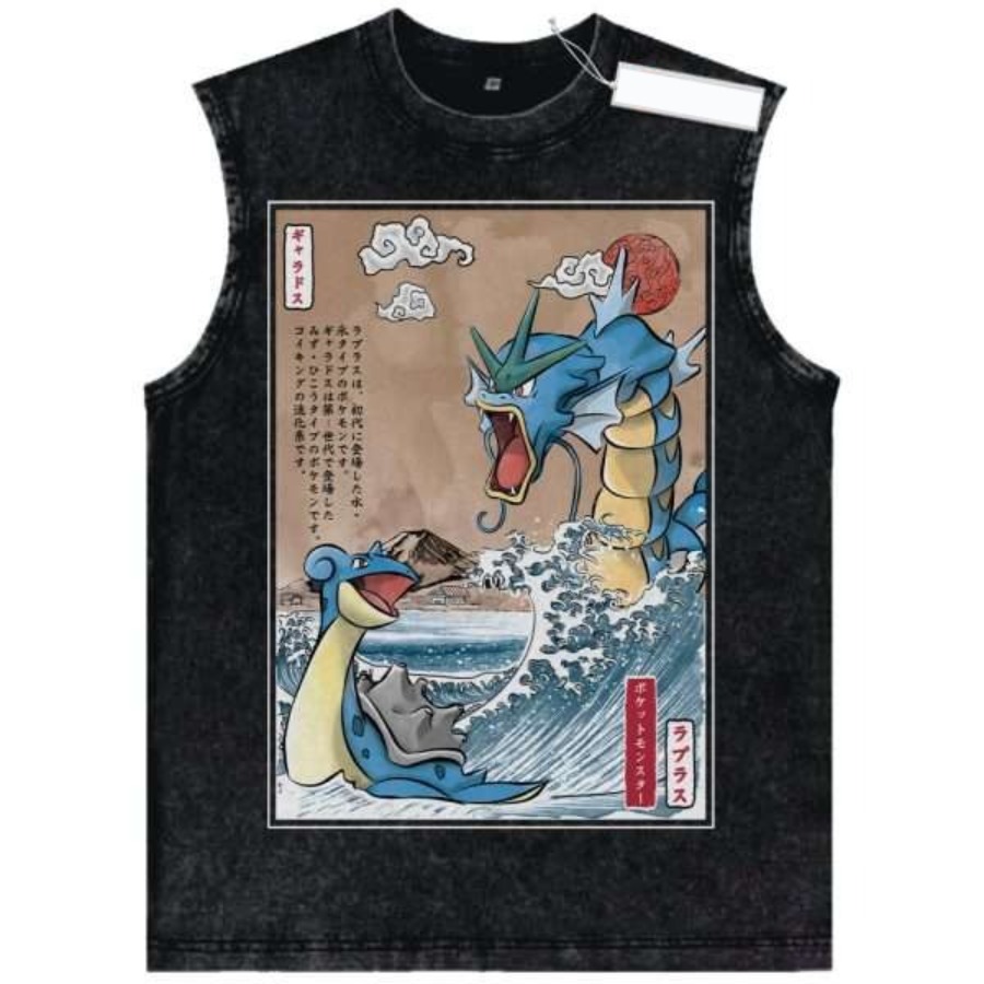 Vintage Washed Pokemon Charact - Vintage Fashion Tv recensie en prijs
