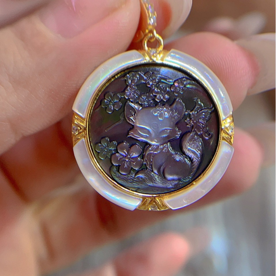 925 Sterling Silver Shell Came - Vintage Fashion Center recensie en prijs