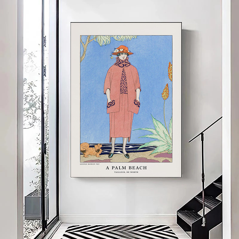 Popular Vintage Fashion French - Vintage Fashion Prints For Wall recensie en prijs