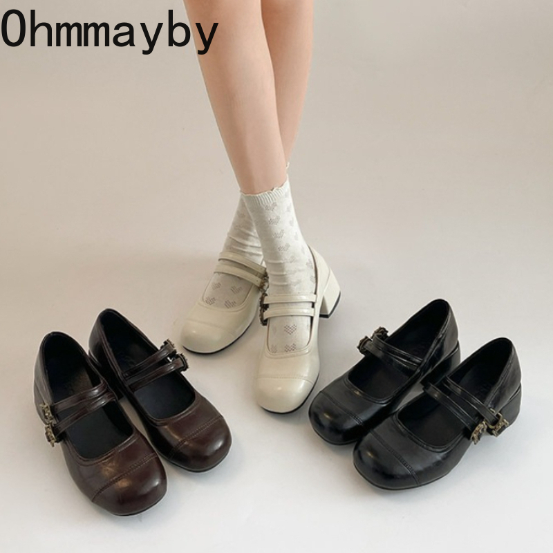 Vintage Thick Heel Women Mary  - Vintage Outdoor Fashion recensie en prijs