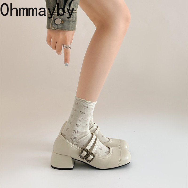 Vintage Thick Heel Women Mary  - Vintage Outdoor Fashion recensie en prijs