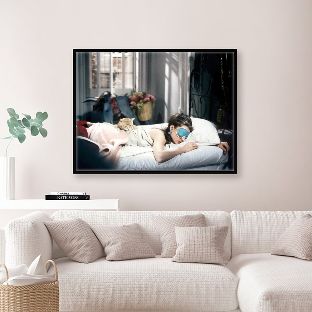 Audrey Hepburn Breakfast Poste - Vintage Fashion Prints For Wall recensie en prijs