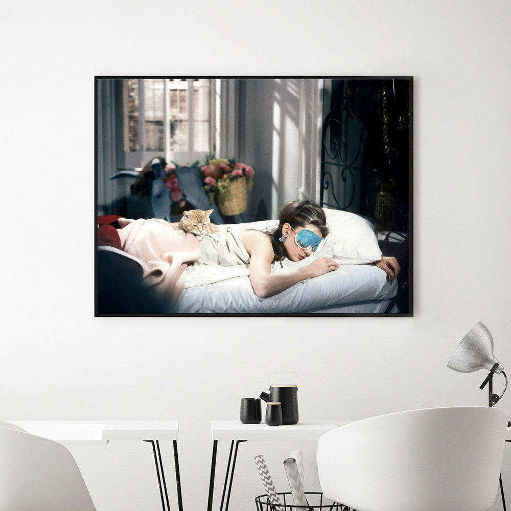 Audrey Hepburn Breakfast Poste - Vintage Fashion Prints For Wall recensie en prijs