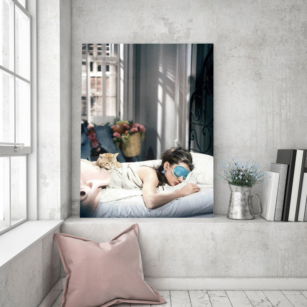 Audrey Hepburn Breakfast Poste - Vintage Fashion Prints For Wall recensie en prijs
