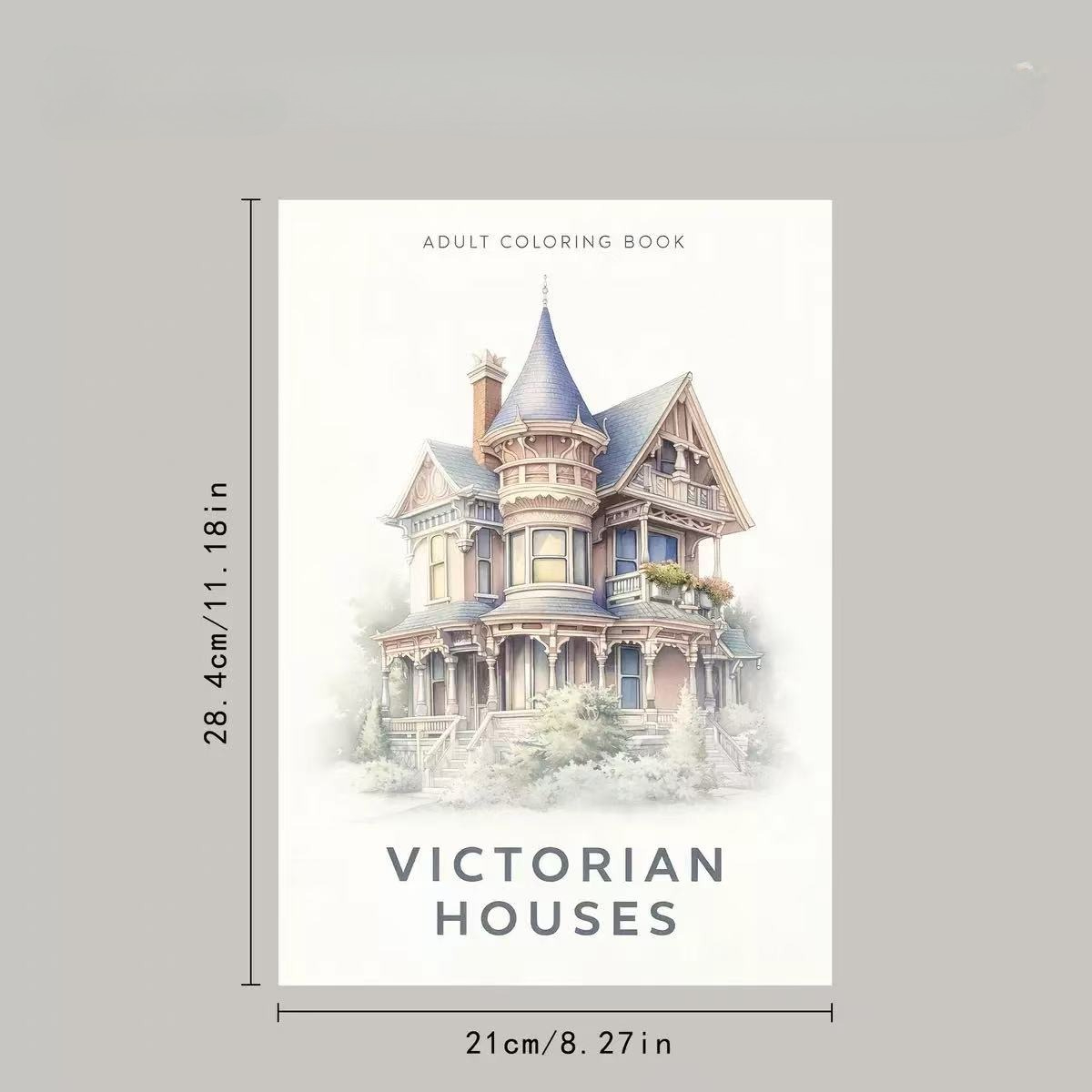 Victorian Houses Adult Colorin - Vintage Fashion Coloring Book recensie en prijs
