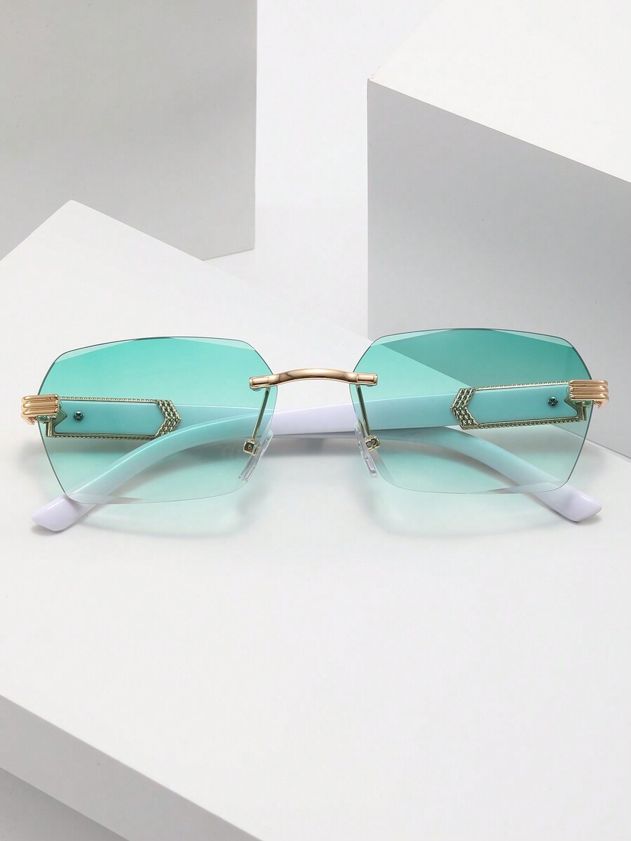 1pc Frameless Rectangular Men' - Vintage Fashion Style Men recensie en prijs