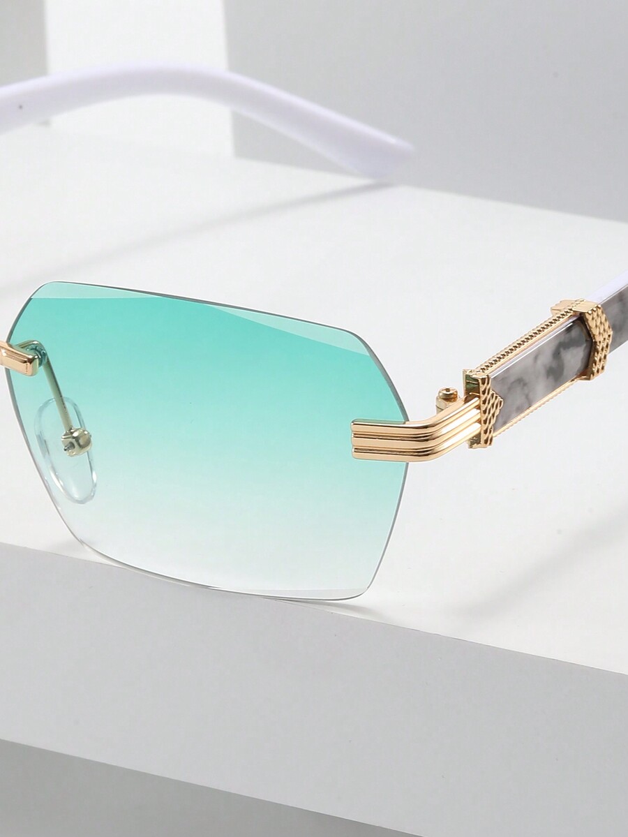 1pc Frameless Rectangular Men' - Vintage Fashion Style Men recensie en prijs