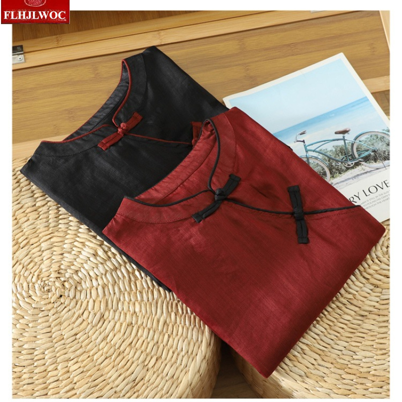 Cotton Linen Tops Blouses Fash - Vintage Fashion In Japan recensie en prijs