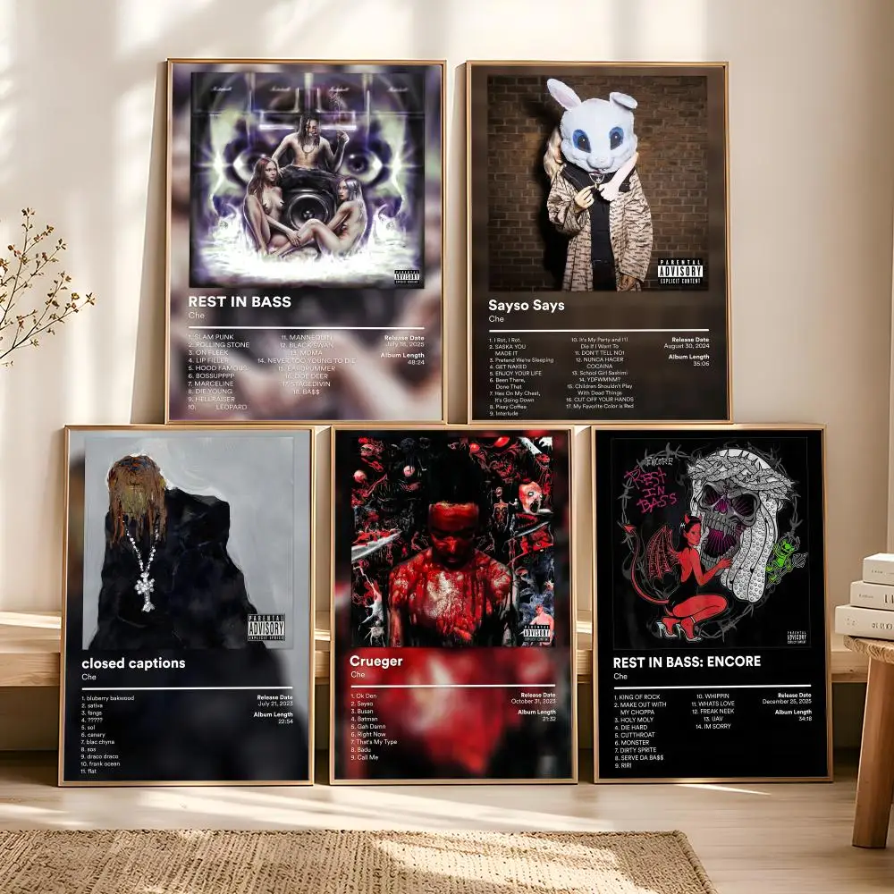 C-che Album Cover Painting Cal - Vintage Fashion Prints For Wall recensie en prijs