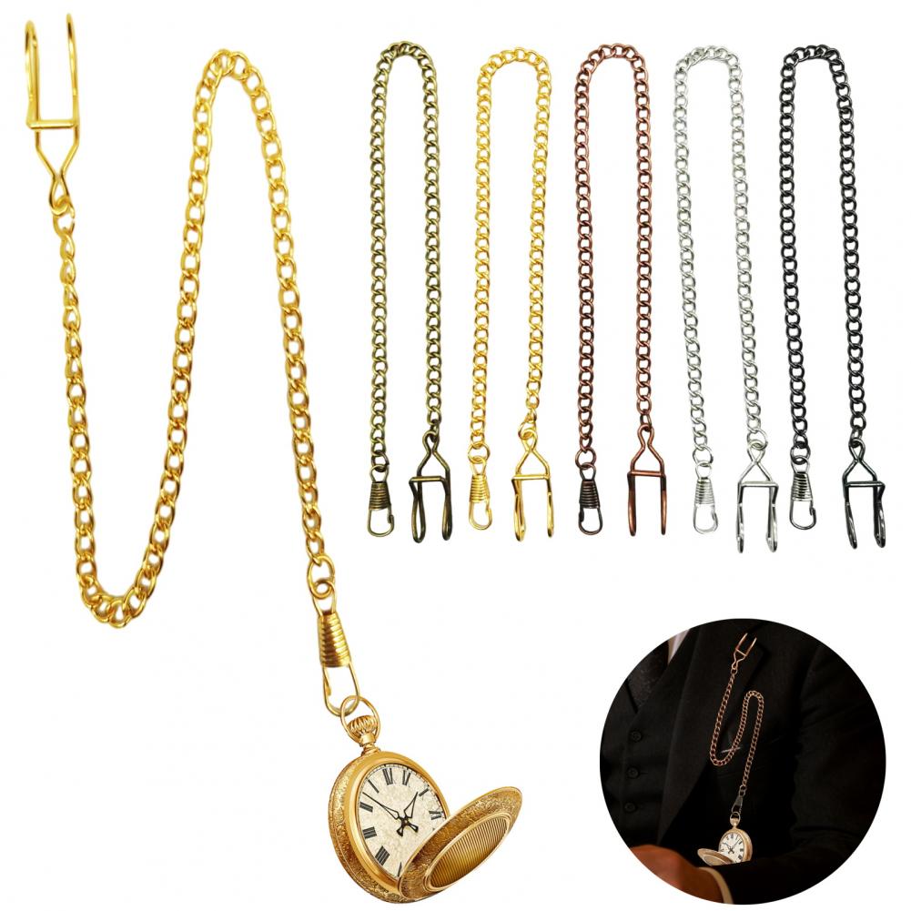 2Pcs Men Pocket Watch Chain Li - Vintage Fashion Labels recensie en prijs