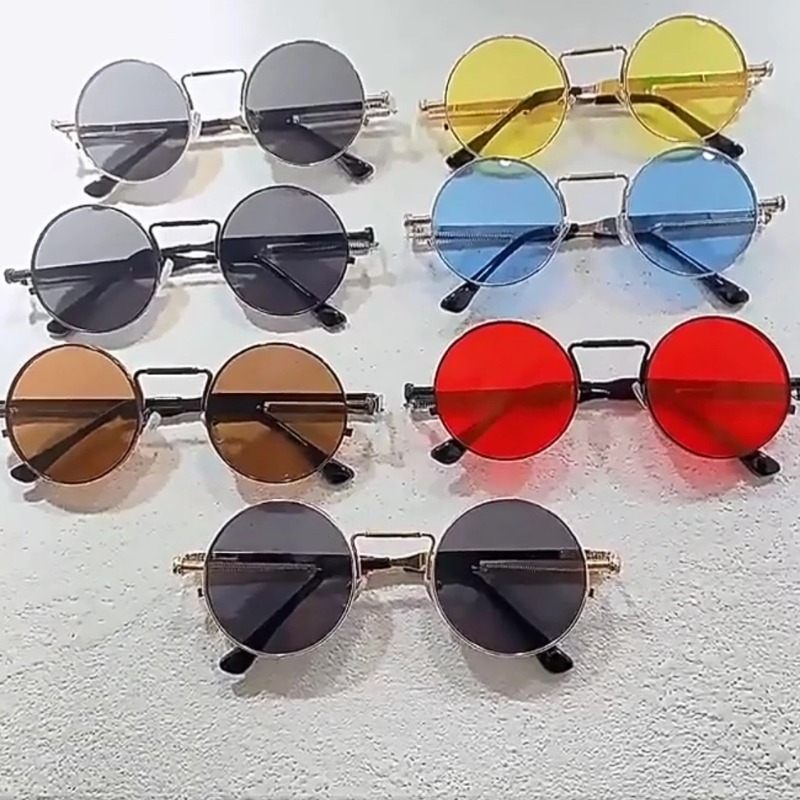 Vintage Metal Frame Round Sung - Vintage Outdoor Fashion recensie en prijs