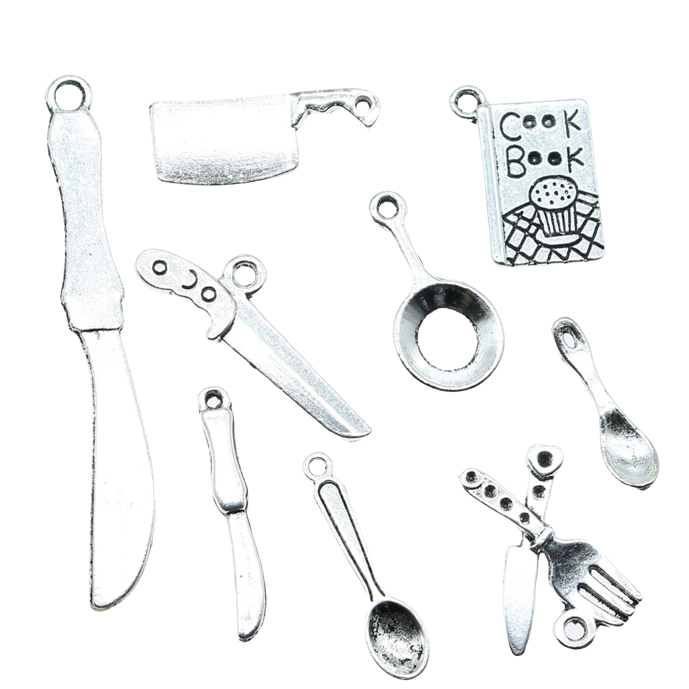 20pcs Kitchenware Charms Antiq - Vintage Fashion Coloring Book recensie en prijs