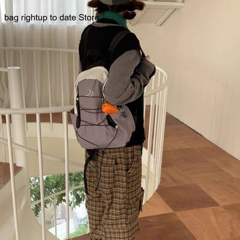 Casual Contrast Color Backpack - Vintage Fashion Coloring Book recensie en prijs