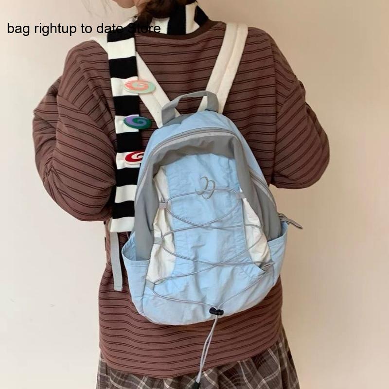 Casual Contrast Color Backpack - Vintage Fashion Coloring Book recensie en prijs