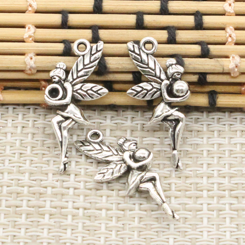 20pcs Charms Fair Angel 26x11m - Vintage Fashion Faire recensie en prijs