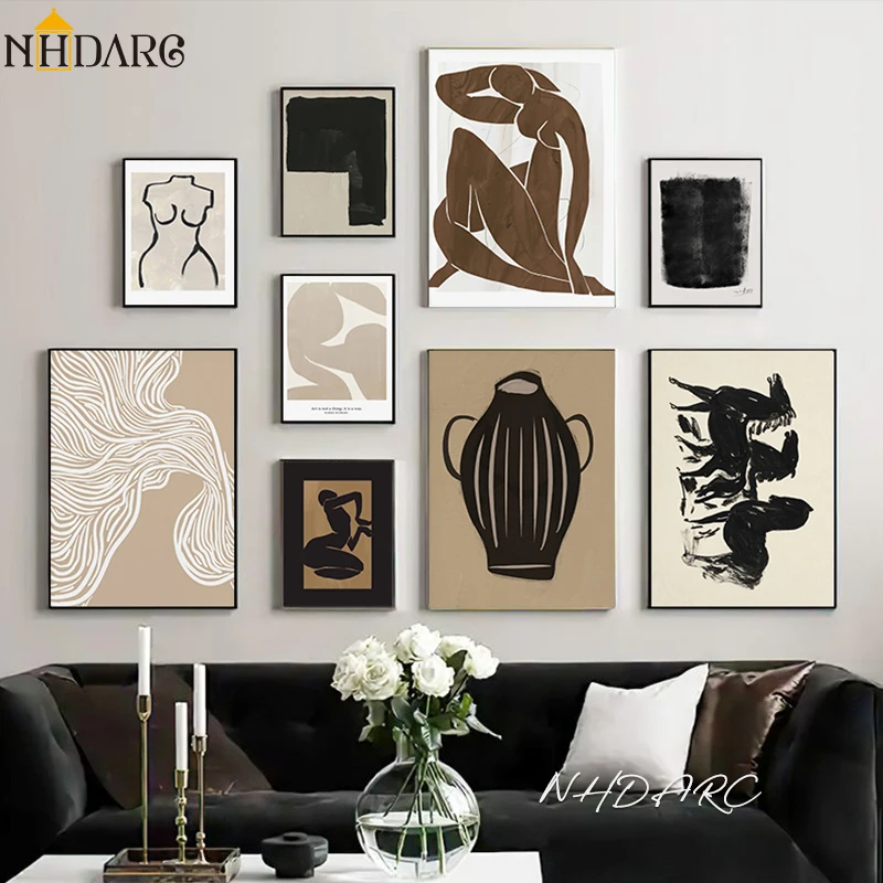 Scandinavian Minimalist Wall A - Vintage Fashion Prints For Wall recensie en prijs