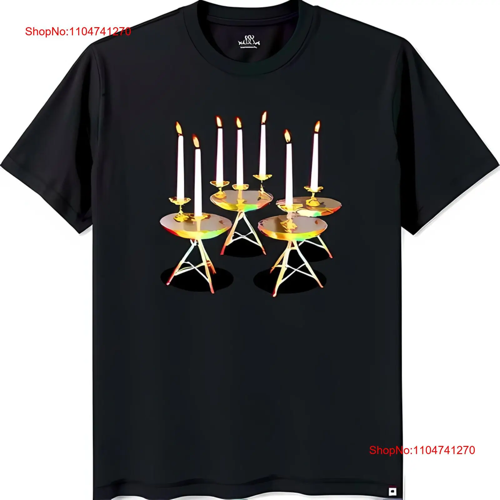 Stylish Black T Shirt with Cen - Vintage Fashion Center recensie en prijs