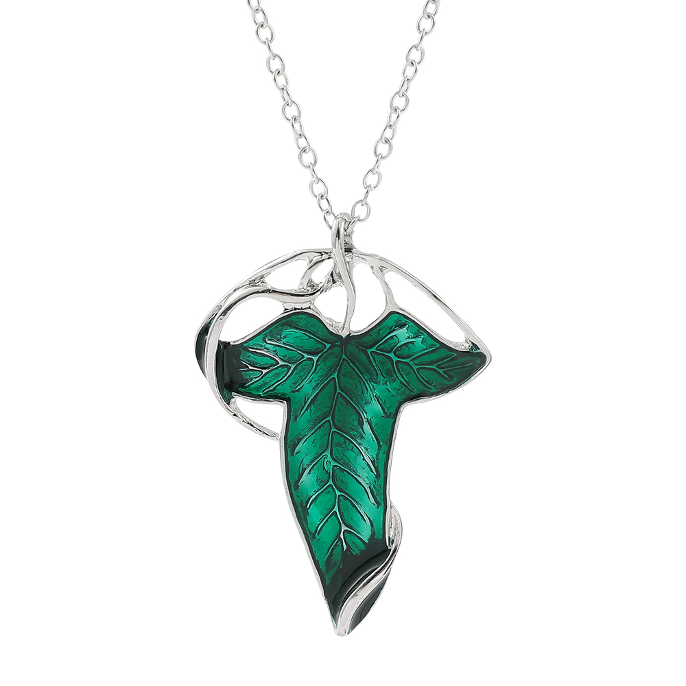 Vintage Green Leaf Pendant Nec - Vintage Fashion Tv recensie en prijs
