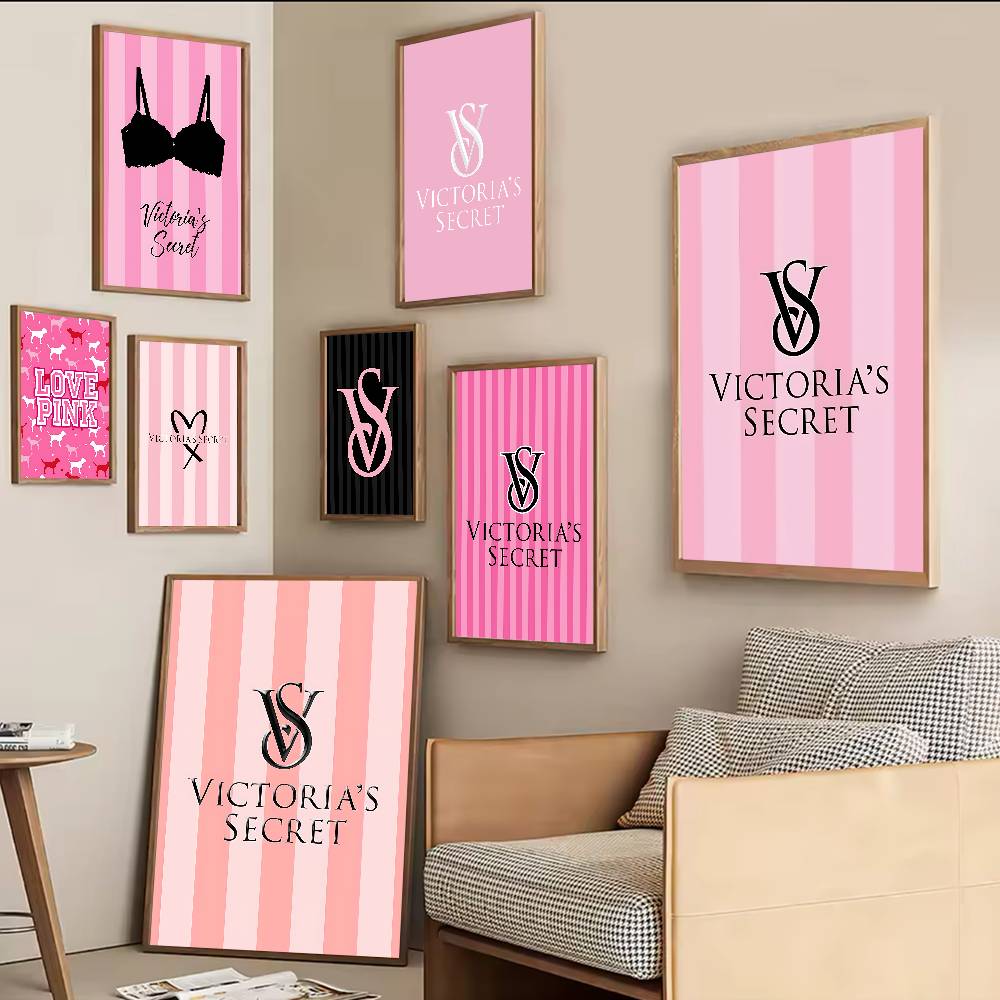 V-Victorias-Fashion-S-Secret V - Vintage Fashion Prints For Wall recensie en prijs