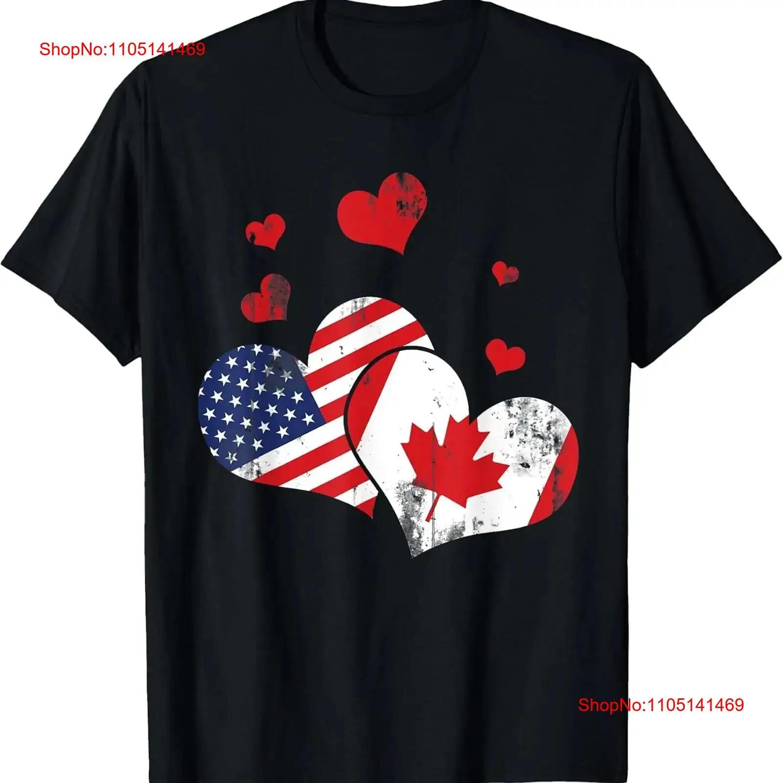 Patriotic Canadian USA Flag Lo - Vintage Fashion Canada recensie en prijs