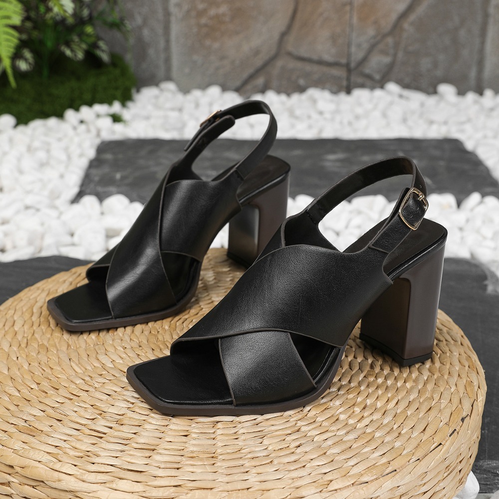 Women Sandals Vintage Square H - Vintage Fashion Heels recensie en prijs