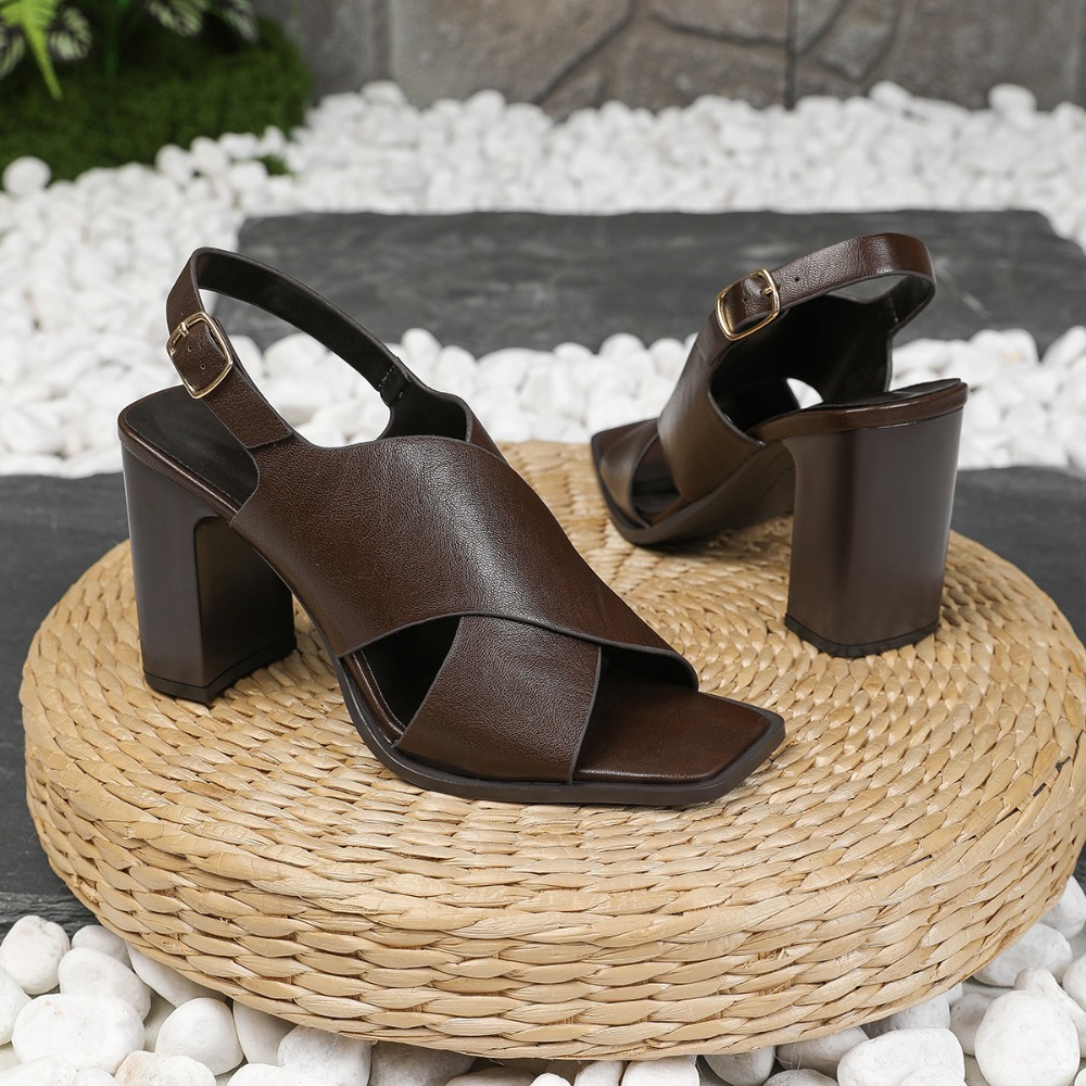 Women Sandals Vintage Square H - Vintage Fashion Heels recensie en prijs
