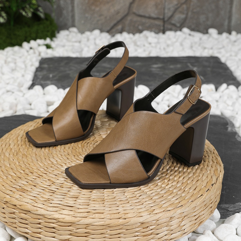 Women Sandals Vintage Square H - Vintage Fashion Heels recensie en prijs