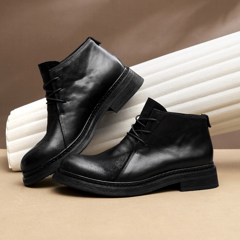 Vintage Mens Genuine Leather B - Vintage Fashion For Men recensie en prijs
