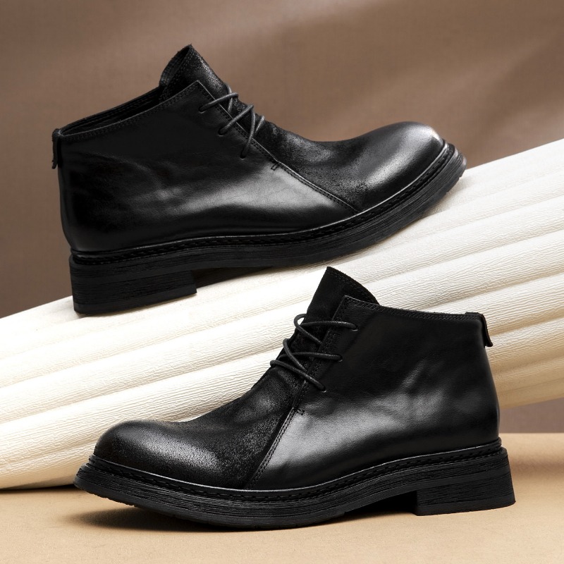 Vintage Mens Genuine Leather B - Vintage Fashion For Men recensie en prijs
