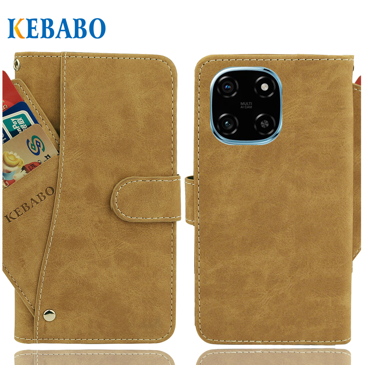 Leather Wallet Blackview Color - Vintage Fashion Coloring Book recensie en prijs