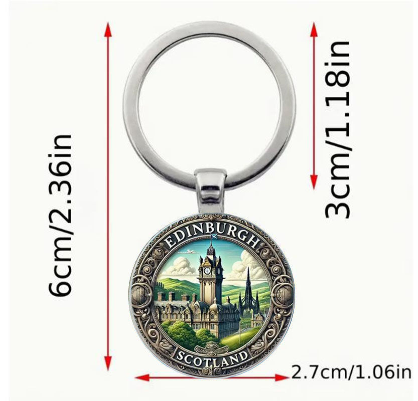 Edinburgh Scottish Keychain, a - Vintage Fashion Edinburgh recensie en prijs