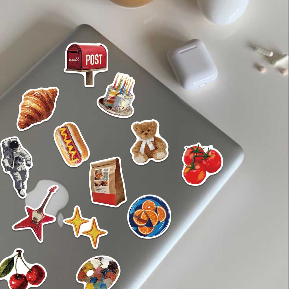 50pcs Vintage Y2K Sticker Fash - Vintage Fashion Labels recensie en prijs