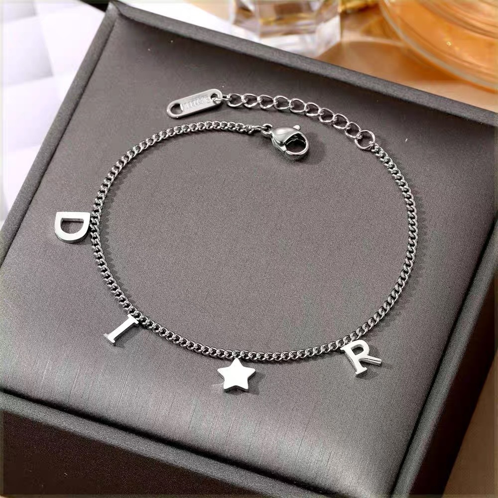 Korea New Fashion Letter Star  - Vintage Fashion Korea recensie en prijs