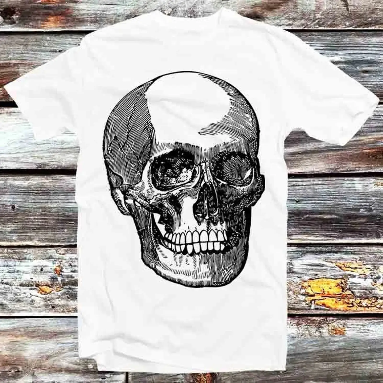 Spooky Skull Space Skin Horror - Vintage Fashion Sketches recensie en prijs