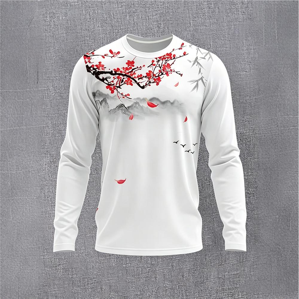 Chinese Style Ink Plum Blossom - Vintage Fashion For Men recensie en prijs